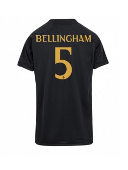 Ženski Nogometna dresi replika Real Madrid Jude Bellingham #5 Tretji 2023-24 Kratek rokav